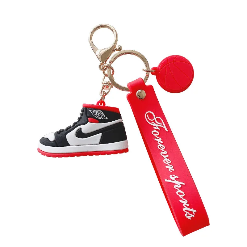 

Sneaker Keychain & Keyring Cute Sport Shoes Key Ring Key Chain Silicone Pendant Popular Cute Car Key Chain Ring Accessories