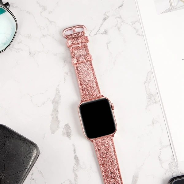 Горячая из натуральной кожи петлевой ремешок для iWatch серии 5 4 3 2 1 для Apple Watch Band 42 мм 38 мм 40 мм 44 мм серия 5