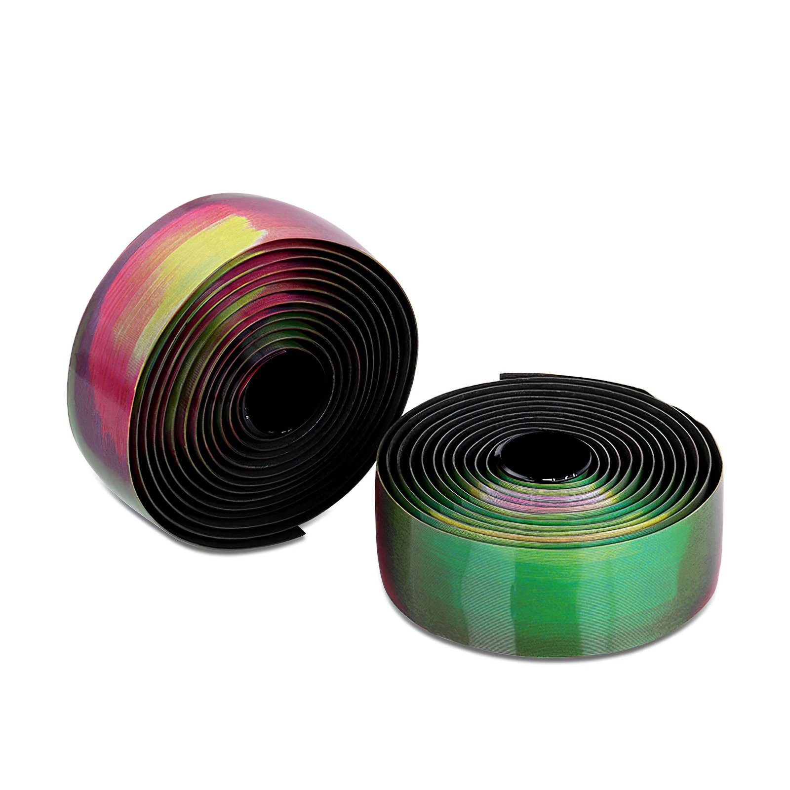 5D градиент Цвет ремень руля анти скольжения для шоссейного велосипеда из