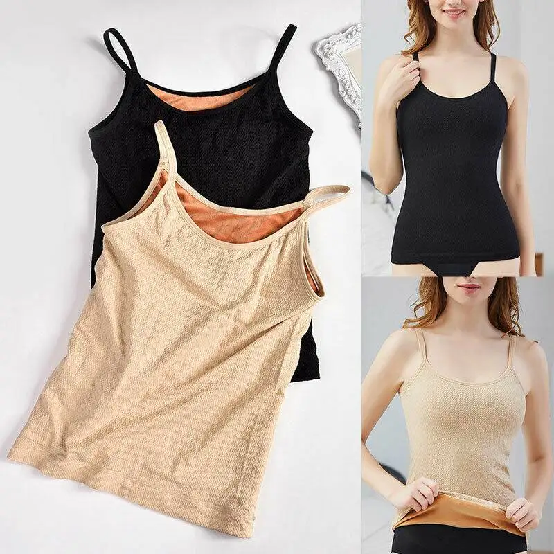 Женский терможилет нижнее белье жилет без рукавов майки зимние теплые | Женская