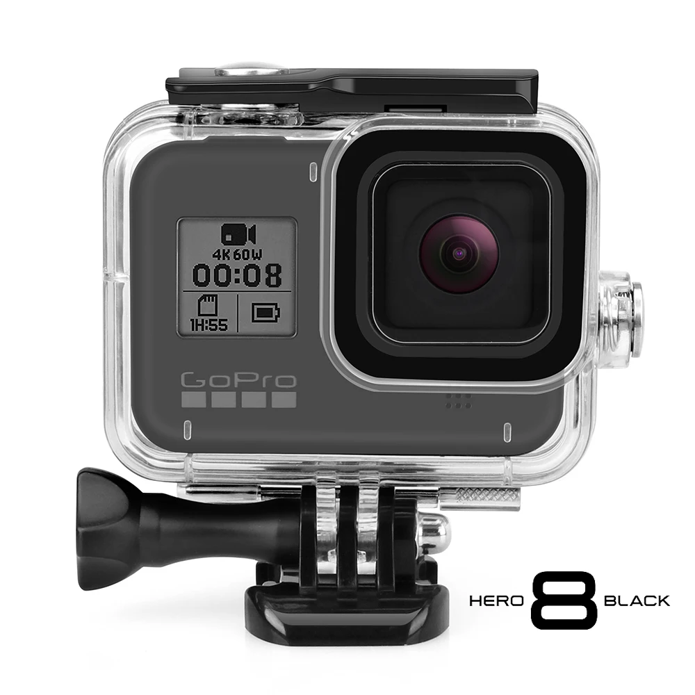 Чехол Vamson для GoPro 8 Black аксессуары водонепроницаемый корпус защитный чехол
