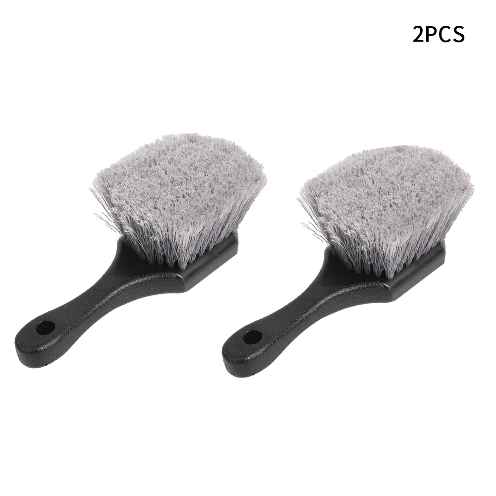 

Clean Tire Brush 2Pcs Portable Cleaner Dirt Motorcycle Bicycle Washing Tool Car Cleaning Accessories