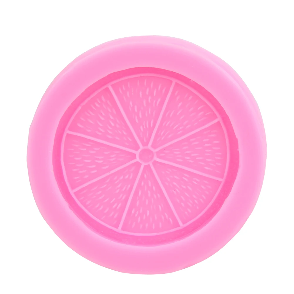 New Silicone Lemon Slices Fruit Mold Chocolate Fondant Wedding Cake Mould Decor Baking Tools | Дом и сад