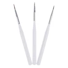 3 шт Нейл-арт Лайнер Кисть для рисования цветов линии маникюра акриловые УФ гель для ногтей лайнер живопись, ручки для рисования, 3ize Наборы