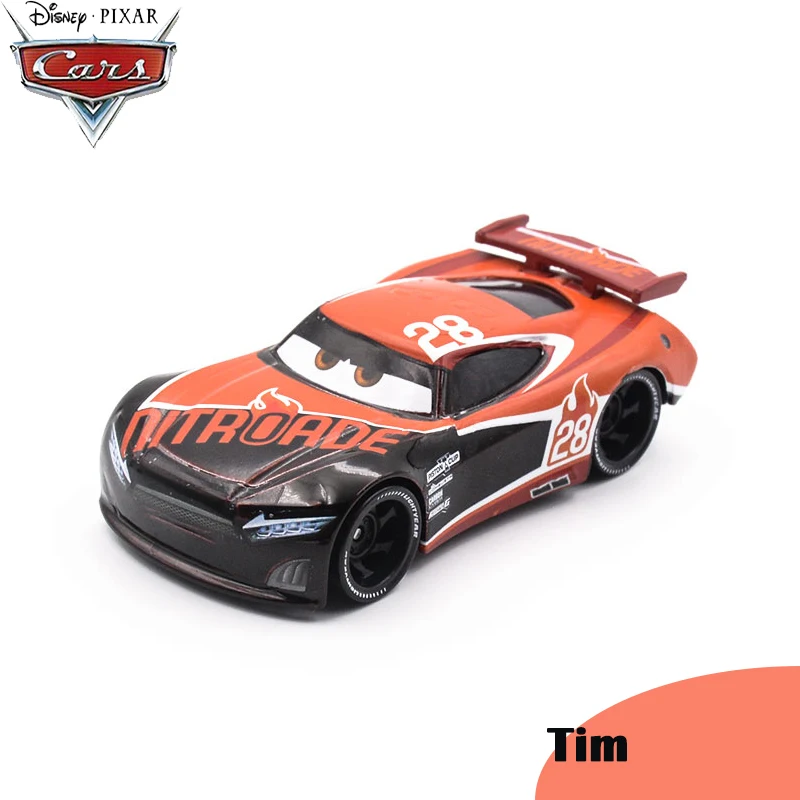 Pixar Cars 2 3 портативная детская игрушечная машинка для парка модель Lightning McQueen сплав вагон мальчик собранная евродационная игрушка - Цвет: 14