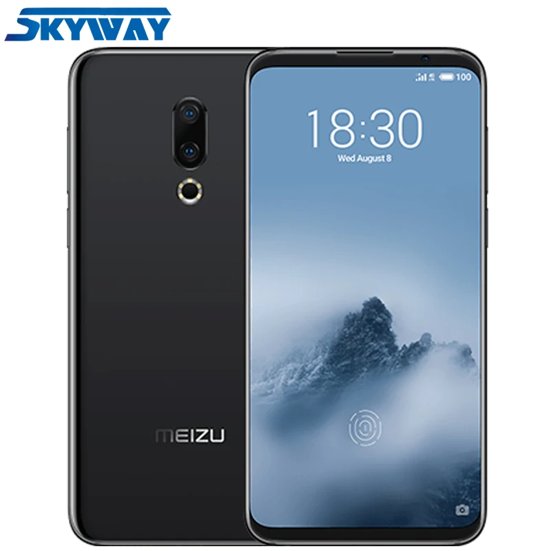 Meizu 16th, 4G LTE, 6 ГБ, 64 ГБ, Snapdragon 845, четыре ядра, 6,0 дюймов, FHD, 2160x1080 P, полный экран, двойная камера заднего вида