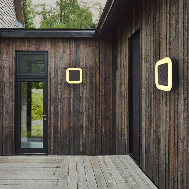 Открытый алюминиевый светодиодный настенный светильник водонепроницаемый IP65