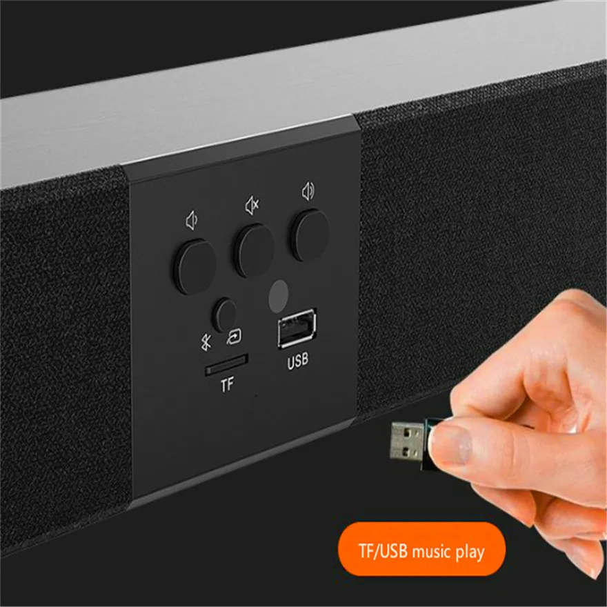 Домашний кинотеатр 5 1 аудио ТВ Панель объемного звука система Usb динамик