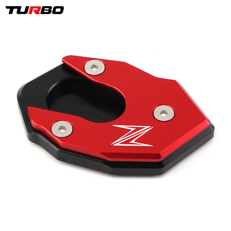 For KAWASAKI Kawasaki ZX6R ZX10R Z1000 Z1000SX Z800 Z900 Z650 Z Motorcycle CNC Side Kickstand Stand Extension Enlarge Plate |