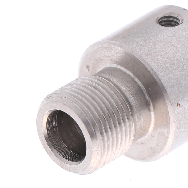 

1set Tactical Stainless Steel M14 x 1 Left for AK/SKS 7.62*39 Thread Adapter