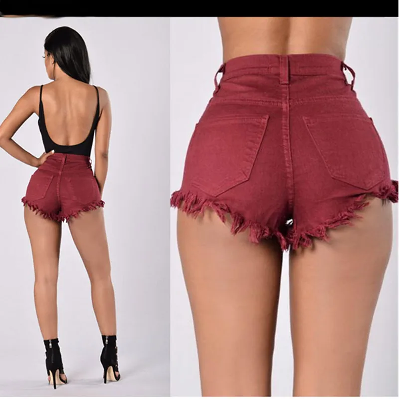 Новинка 2019 летние высококачественные модные повседневные джинсовые шорты для