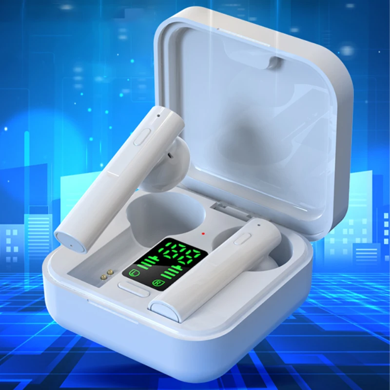 

Original AIR 6 Headset Solar Waterproof Charging Bluetooth Headset Without LED Display Mini Earbuds Bluetooth 5.0 Mobile Headset