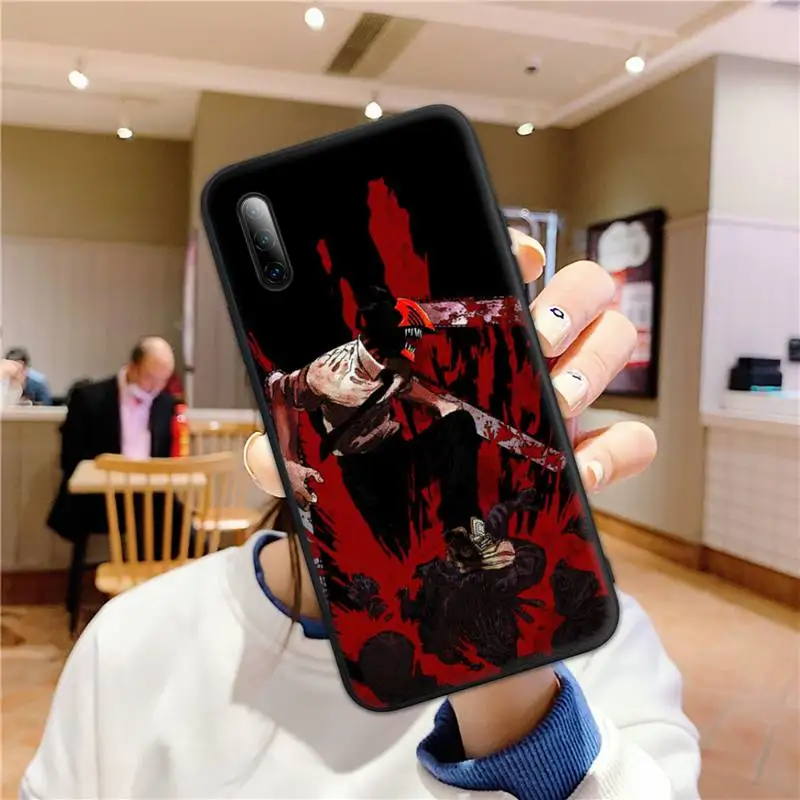 

Anime Chainsaw Man Phone Case for Huawei mate 9 10 lite 20x 30 pro nova 5t y5 y7 y9s prime 2018 2019 Cover Fundas Coque