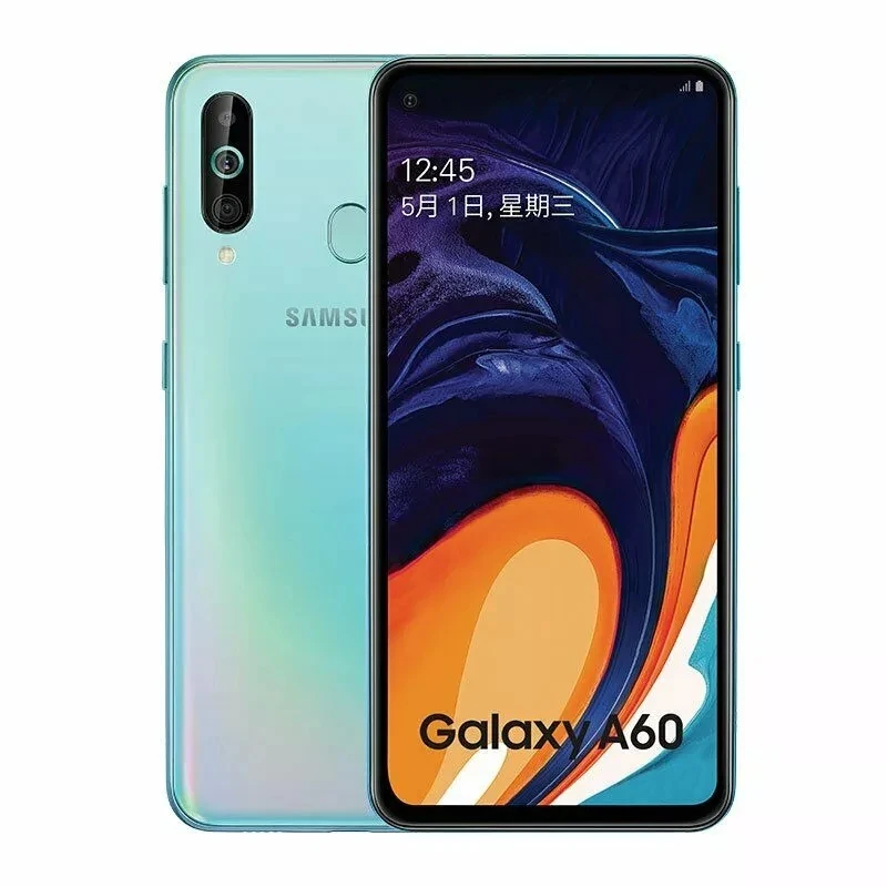 samsung galaxy a60 dual sim 6gb ram 64128gb rom octa core 6 3 mobile phone 4 camera snapdragon 675 nfc free global shipping