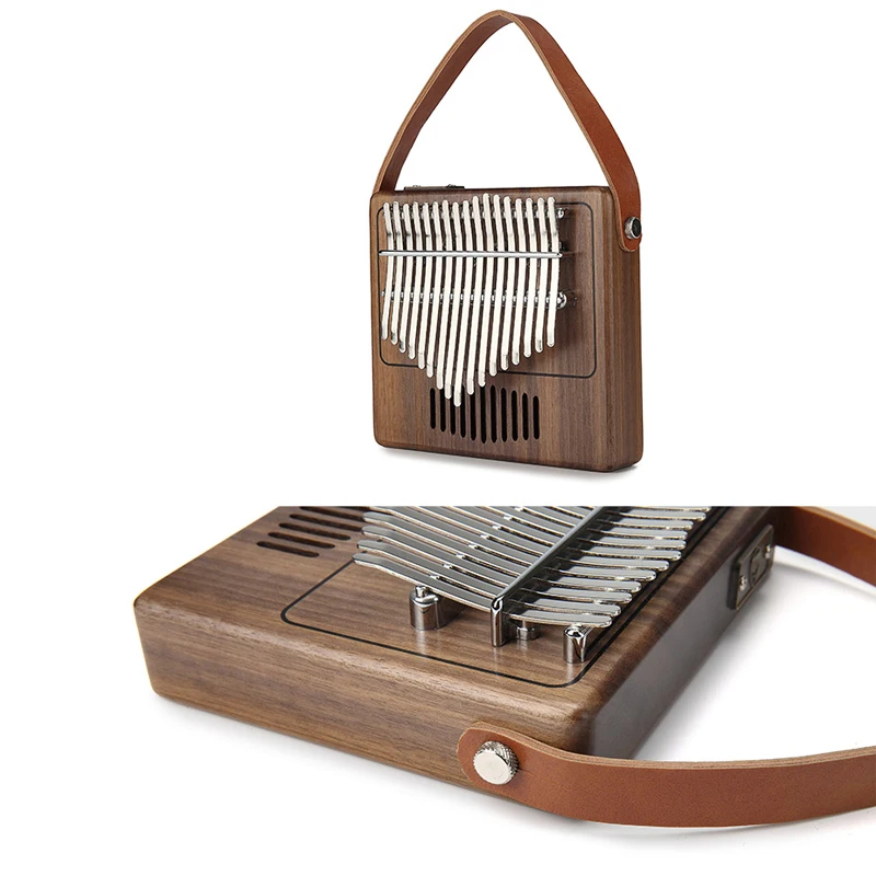 Портативное пианино 17 клавиш калимба клавиатура для большого пальца