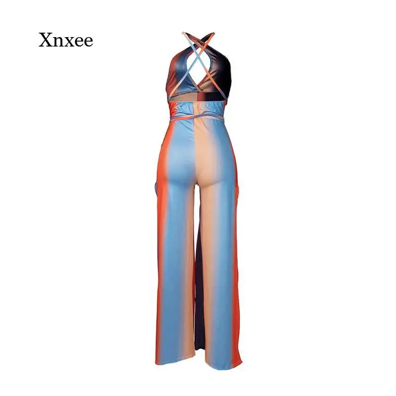 

2020 Sexy 2 Piece Set Women Glitter Crop Top + Wide Leg Pant Suit Silver Party Club Wear Two Piece Outfits