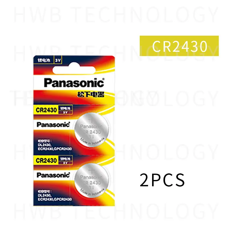 Пульт дистанционного управления для автомобиля Panasonic CR2430 3 в CR 2430 2 шт./лот |