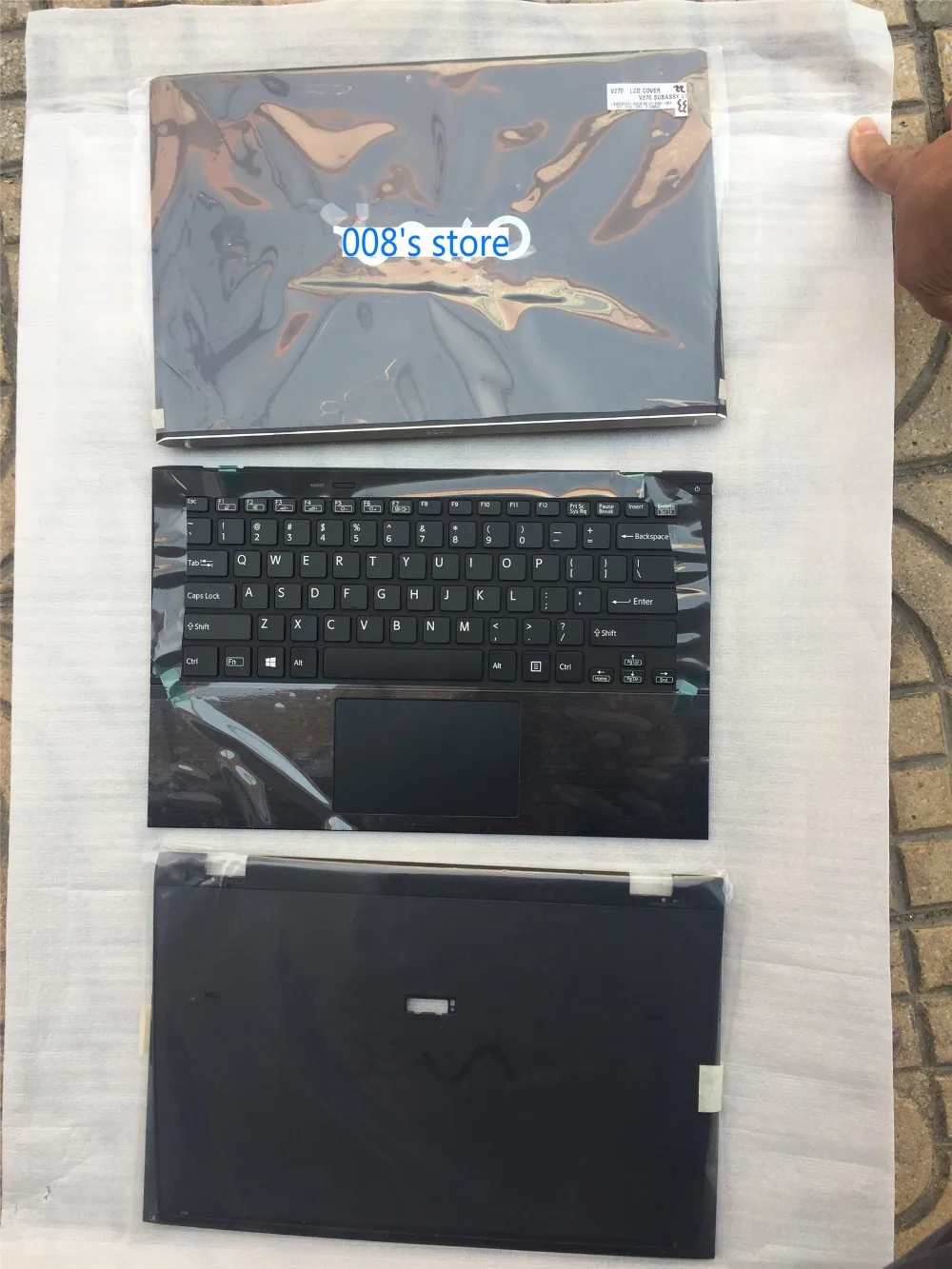 Чехол для SONY VAIO PRO 13 PRO13 SVP13 SVP132 SVP132A SVP1321 SVP132A задняя крышка/Упор для рук верхняя/клавиатура с подсветкой/Botttom base
