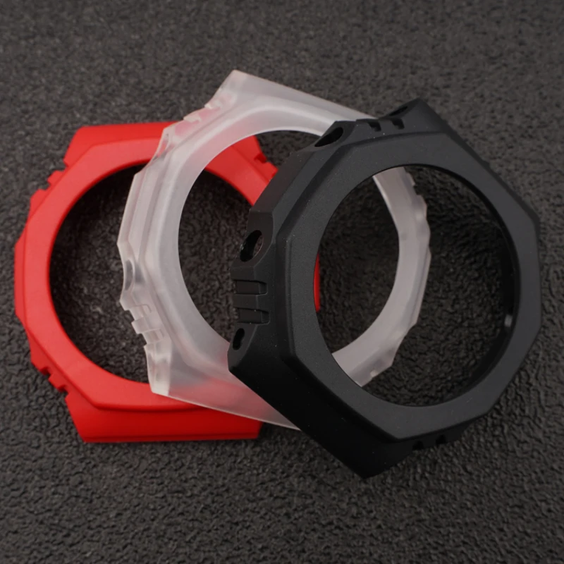 Sports Wristband Bracelet For Casio GA-2100 GA2100 Smart watch Band Protective Frame Bezel for G-Shock GA-2100-1A1 GA-2100-4A |