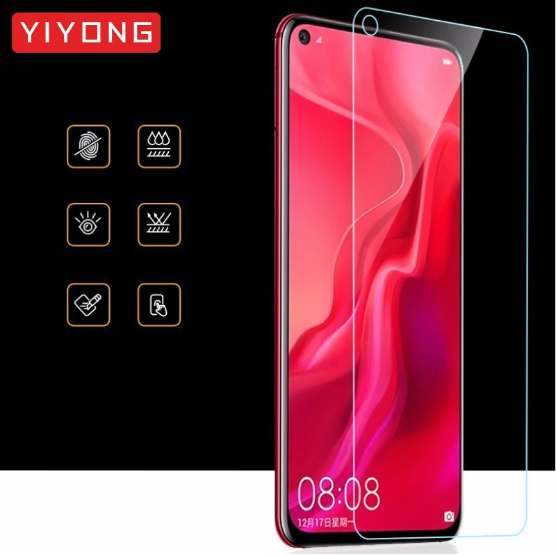 YIYONG 2.5D стекло для Huawei Nova 4 3 3i 3e Закаленное протектор экрана 2 2s 2i Lite Plus Note4 Nova3e -