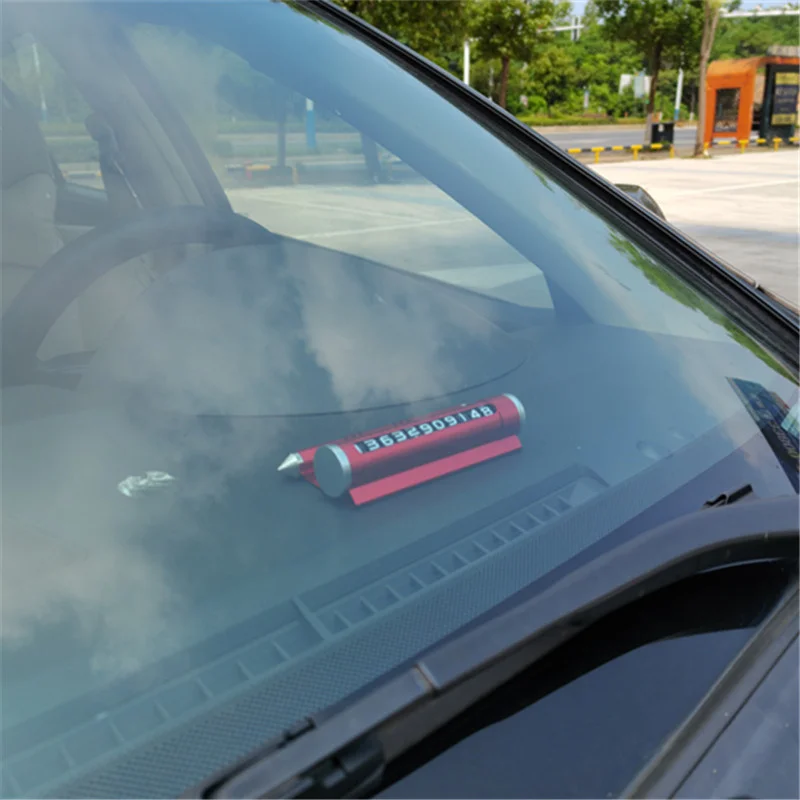 

Multifunctional Aromatherapy Bracket Parking Lot Sign Safety Hammer for Audi all series Q3 Q5 SQ5 Q7 A1 A3 S3 A4 A4L A6L A7 S6