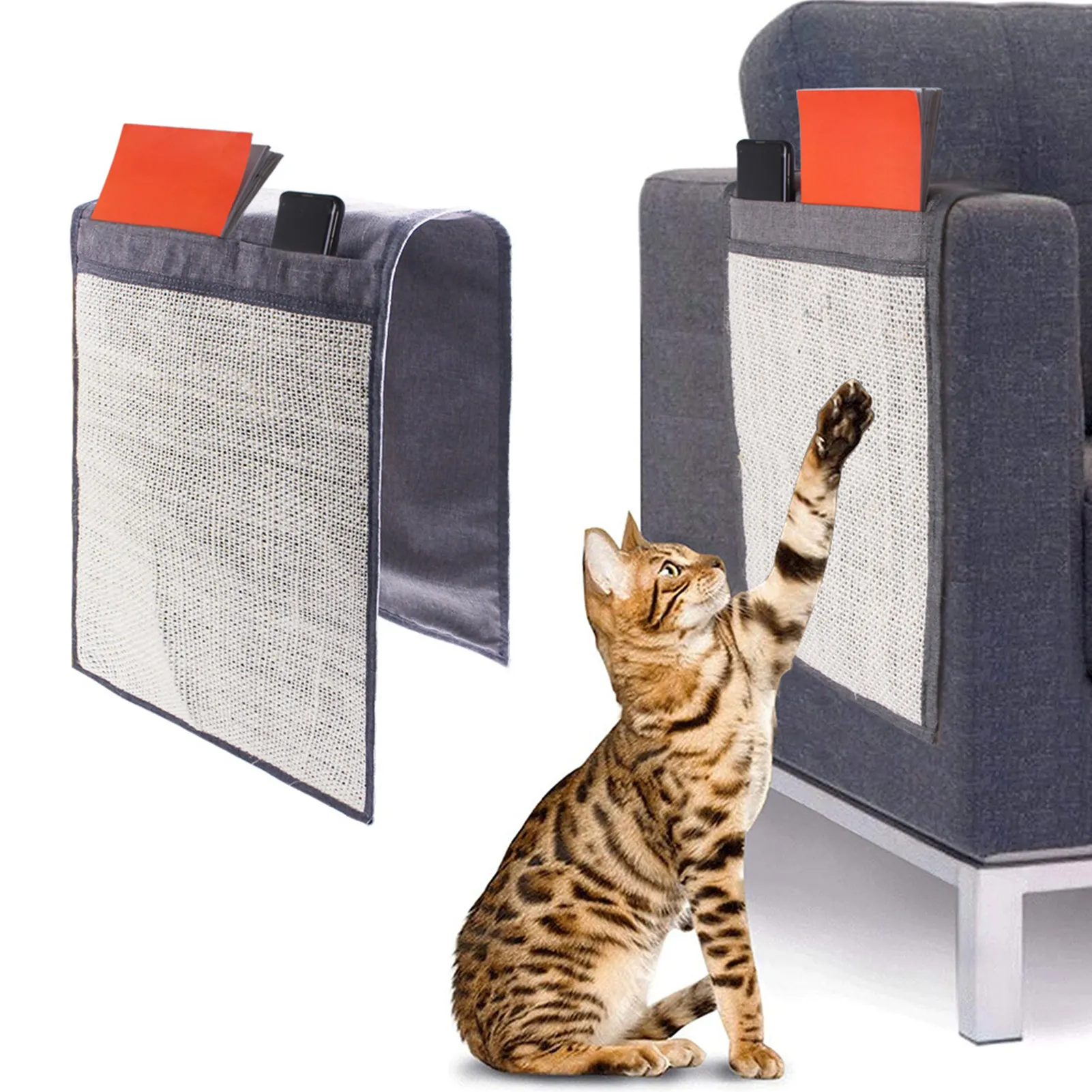 

Cat Scratching Mat Natural Sisal Couch Protector Guards Scratch Protector To Prevent Furniture Scratch High Quality Sofa Shield