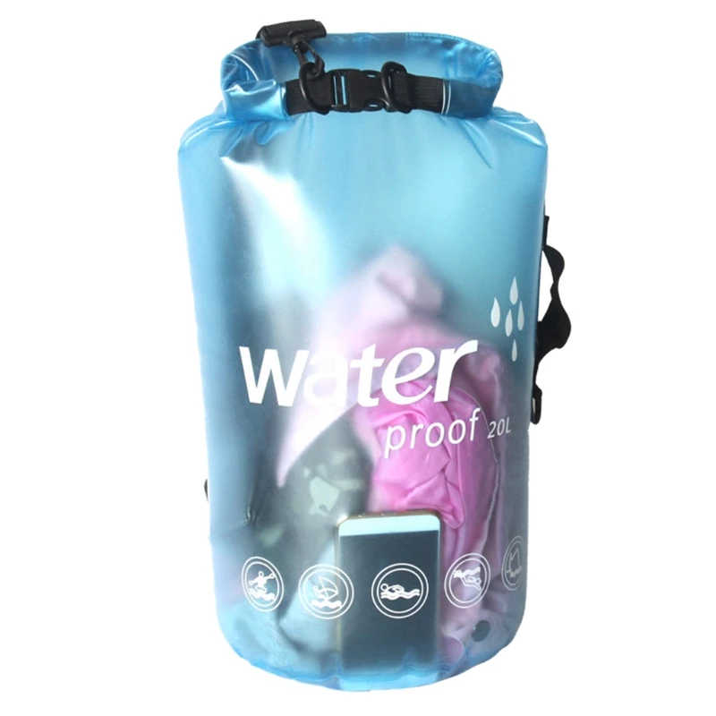 

2021 New 10/20L Waterproof Dry Bag Outdoor Swimming Kayaking Drifting Tool Storage Case