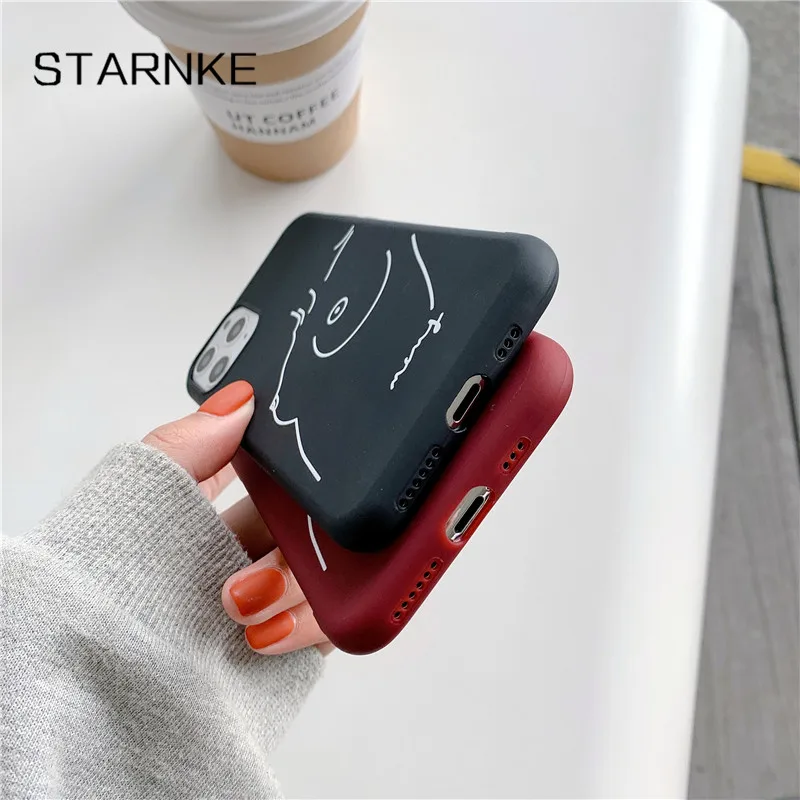 sexy abstract line phone case for xiaomi redmi note 9 pro max 9s 8 7 6 5 pro 8t 4 4x soft silicone tpu back cover free global shipping