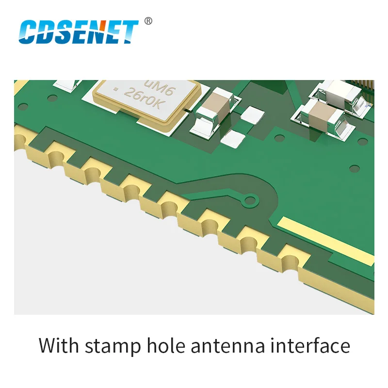 AX5243 433 МГц SPI SMD беспроводной приемопередатчик модуль IoT двойная антенна IPEX низкой
