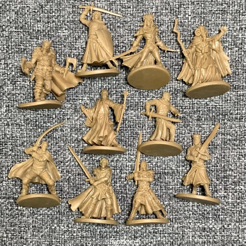 Партия 17 шт. D& D Подземелья и Драконы настольные ролевые игры миниатюры модель подземный город серии Ктулху войны игровые фигурки