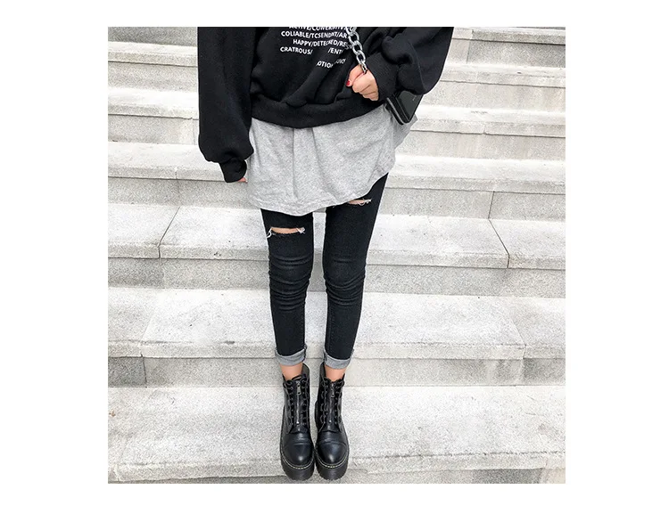 Женская Осенняя обувь; botas mujer; женские Ботинки martin из искусственной кожи; модные брендовые женские мягкие ботильоны с перекрестной шнуровкой; Цвет Черный