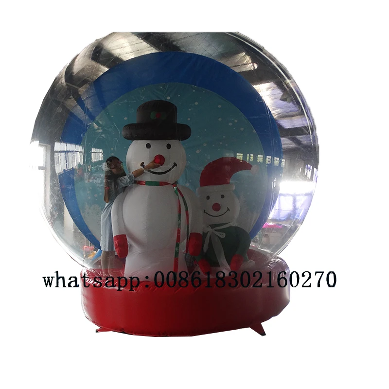 

Inflatable PVC Snow Ball and oxford snowmen Santa Claus snowball