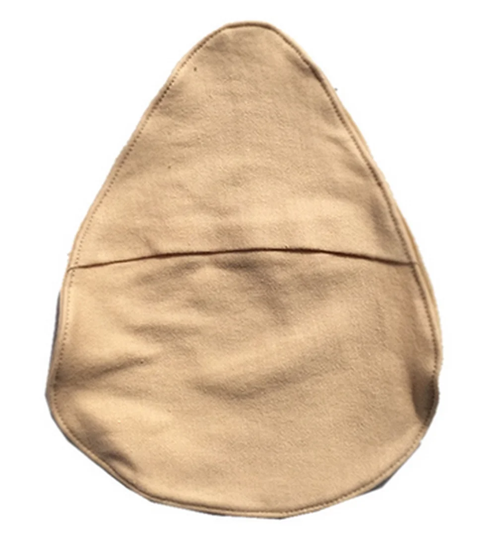 Чехол из хлопка с водоотталкивающей накладкой на грудь силиконовый накладной