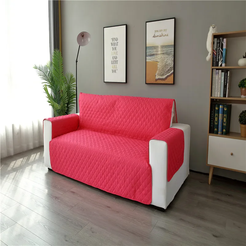 Моющийся чехол на диван для домашних животных собак детей бирюзовые Чехлы