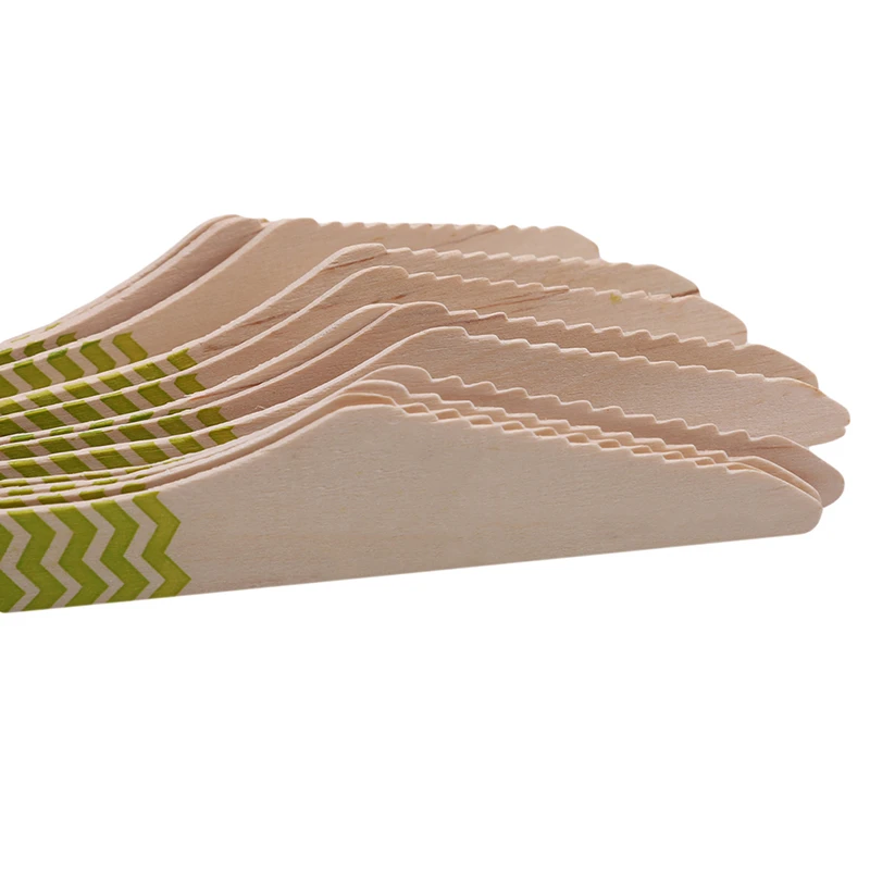 12 шт./упак. набор одноразовых деревянных столовых приборов для пикника Свадебная