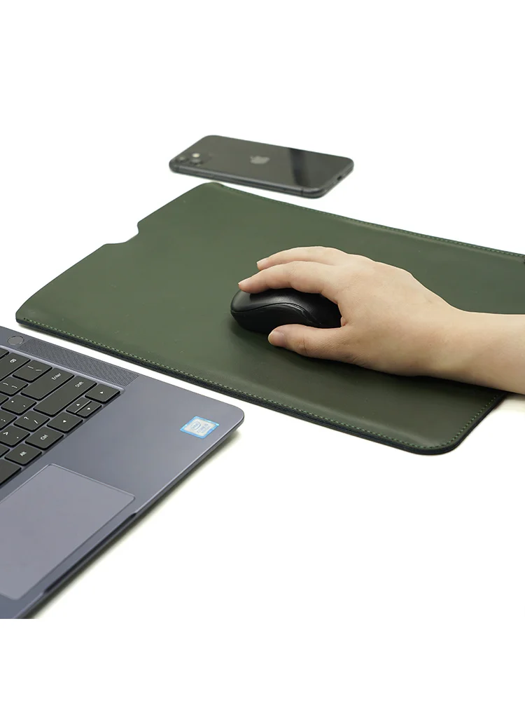 quoko split leather laptop bag case sleeve 13 3 14 15 6 inch for lenovo thinkpad x1 carbon nano extreme xiaoxin air 13 pro 14 free global shipping