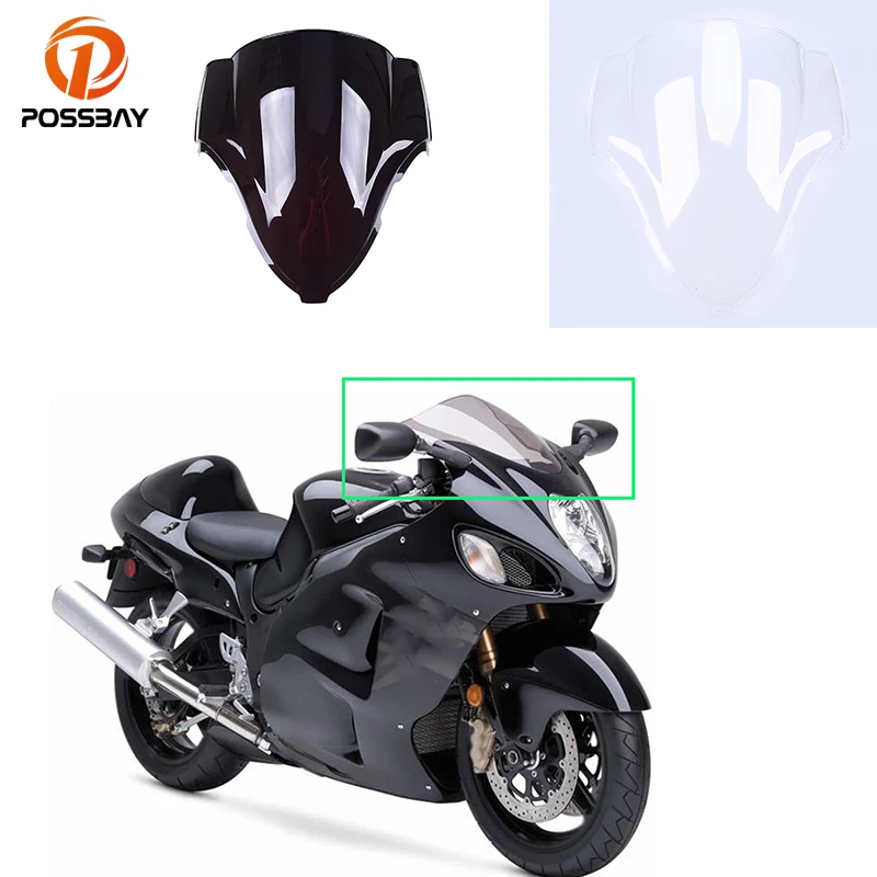 Ветрозащитный экран на лобовое стекло мотоцикла Защита экрана для Suzuki Hayabusa GSX1300R