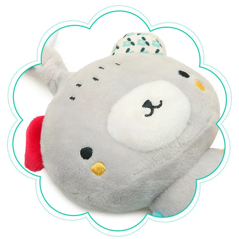 Детские милые мягкие плюшевые подвесной зажим куклы игрушки с Прорезыватель для