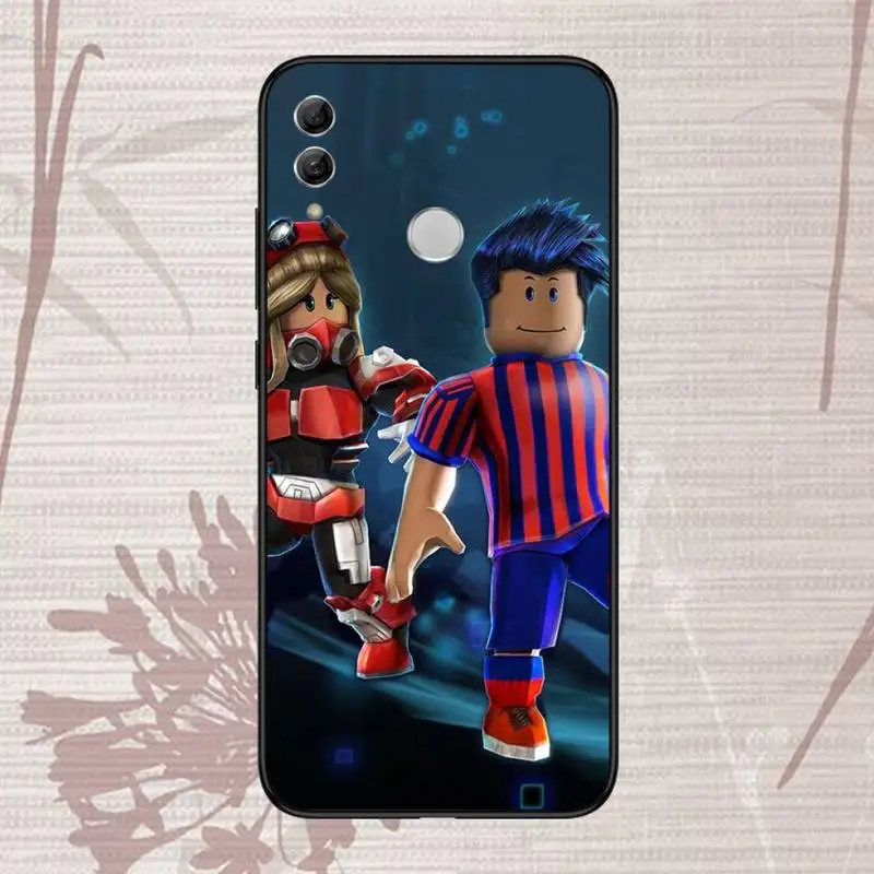 

Mini game Robloxes Phone Case For Huawei Honor 7C 7A 8X 8A 9 10 10i Lite 20 NOVA 3i 3e
