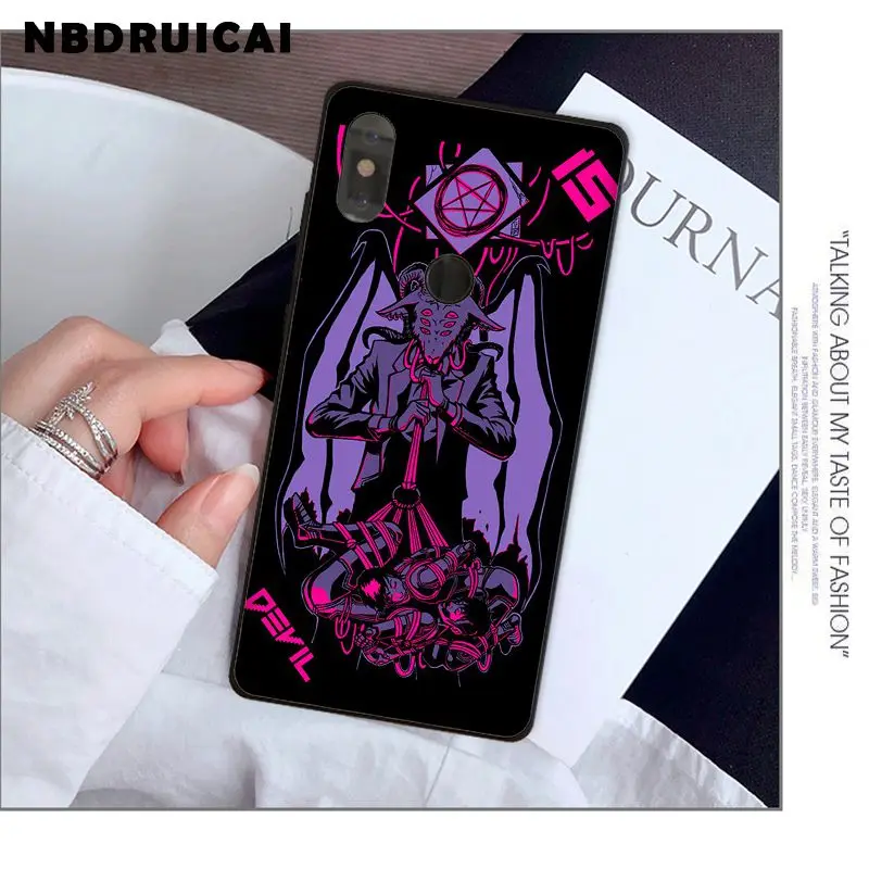 

NBDRUICAI Devil Satan Customer High Quality Phone Case for Xiaomi 8 9 se 5X Redmi 6pro 6A 4X 7 5plus note 5 7 6pro