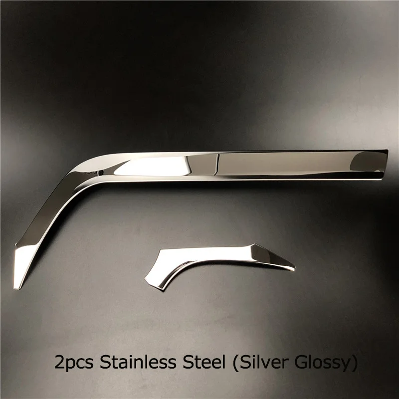 silver glossy 2pcs Авто-Стайлинг 2 шт./компл. авто-Стайлинг подсветки перчаточного ящика крышка наклейка чехол для Kia K2 РИО 2011- авто аксессуары - Название цвета: silver glossy 2pcs