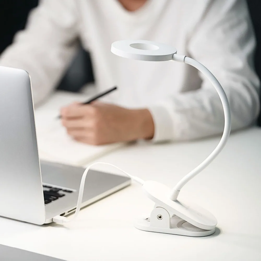 Новейший Xiaomi Yee светильник Mijia светодиодный настольный на клипсе ночной