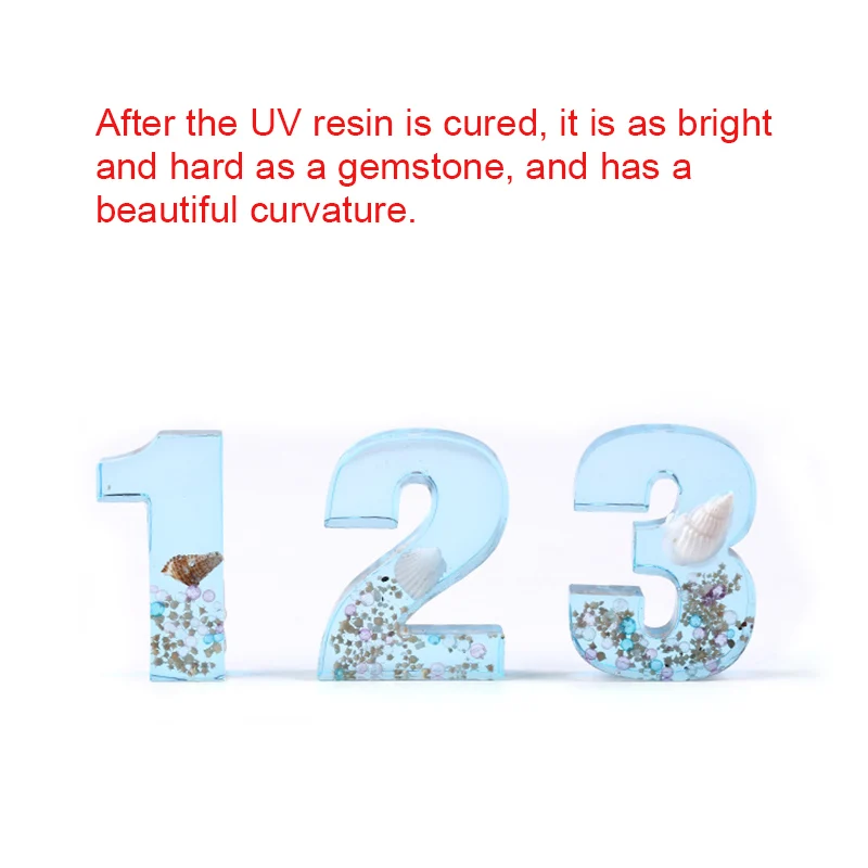 UV Ultraviolet Resin Gel Curing Quick-drying Non-toxic Transparent Sunlight Activated Hard JS22 | Дом и сад