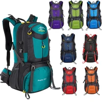 40l50l60l outdoor backpack camping climbing bag waterproof mountaineering hiking backpacks molle sport bag climbing rucksack