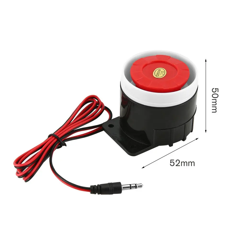 12V DC Piezo Electronic Buzzer Alarm Siren Security Horn 120 dB | Обустройство дома