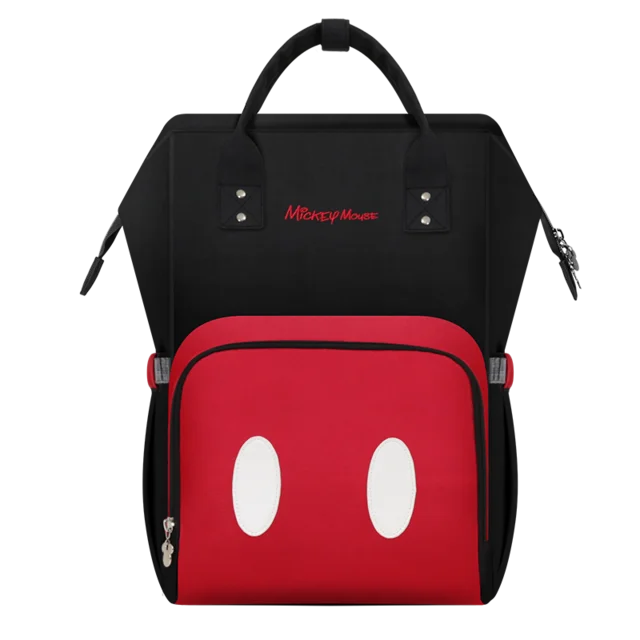 Сумка для подгузников disney, красная сумка для мамы с Микки Маусом, рюкзак для детских подгузников, большая емкость, многофункциональная сумка для беременных женщин