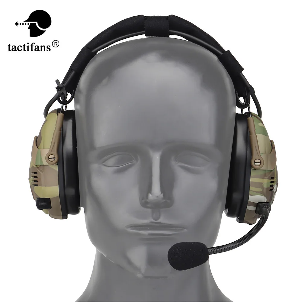 Noise Reduction Tactical Bluetooth Headset Lithium Battery Aviation Communication For Fast Maritime SF Highcut Helmet Paintball