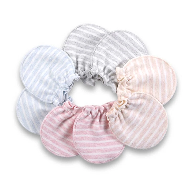 

Простая шапочка и перчатки для новорожденных D0AF 2 шт./компл. комплект из мягкого хлопка, детские перчатки против царапин, шапка, подарки