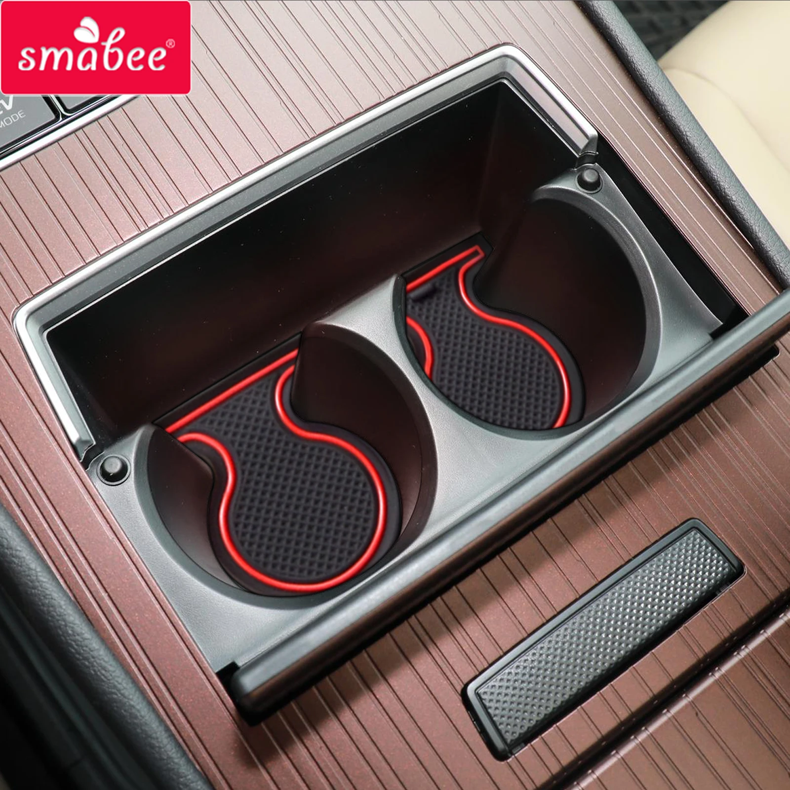 

Smabee Non-Slip Gate Slot Mat Fit for Toyota SIENNA 2021 2022 Interior Accessories Cup Holder Anti-Slip Rubber Door Groove Pad