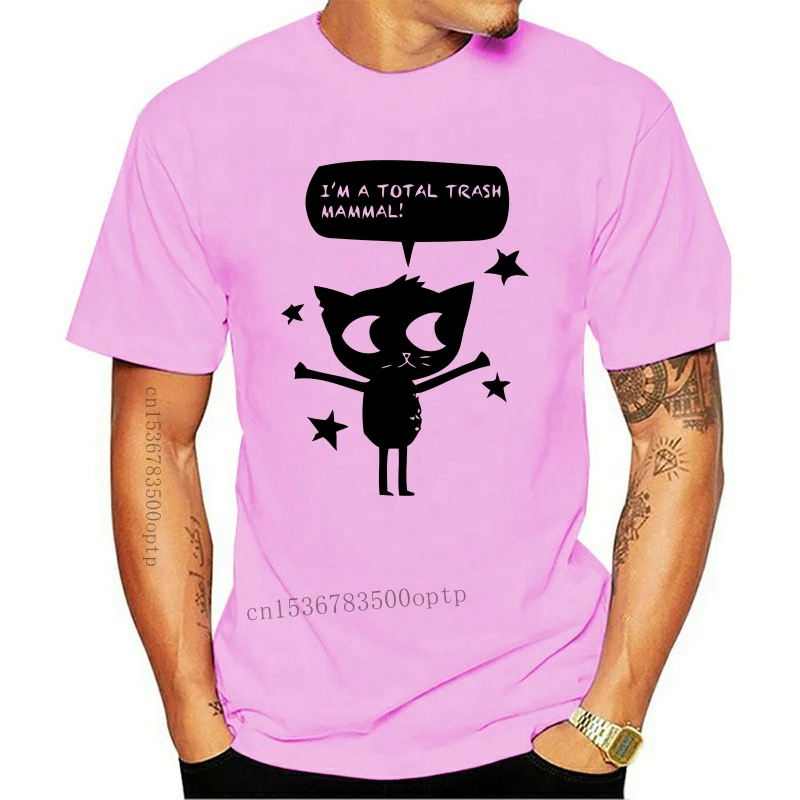 

Новинка 2021, Модная белая мужская футболка с круглым вырезом, с рисунком мусорного сырья, ночь в дереве, футболка, одежда, бесплатная доставка...